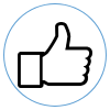 icon daumen hoch