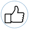 icon daumen hoch