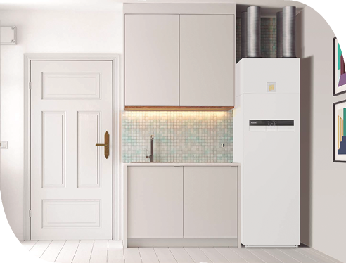 Kleines Bild mit Aquaera Gerät in der Küche